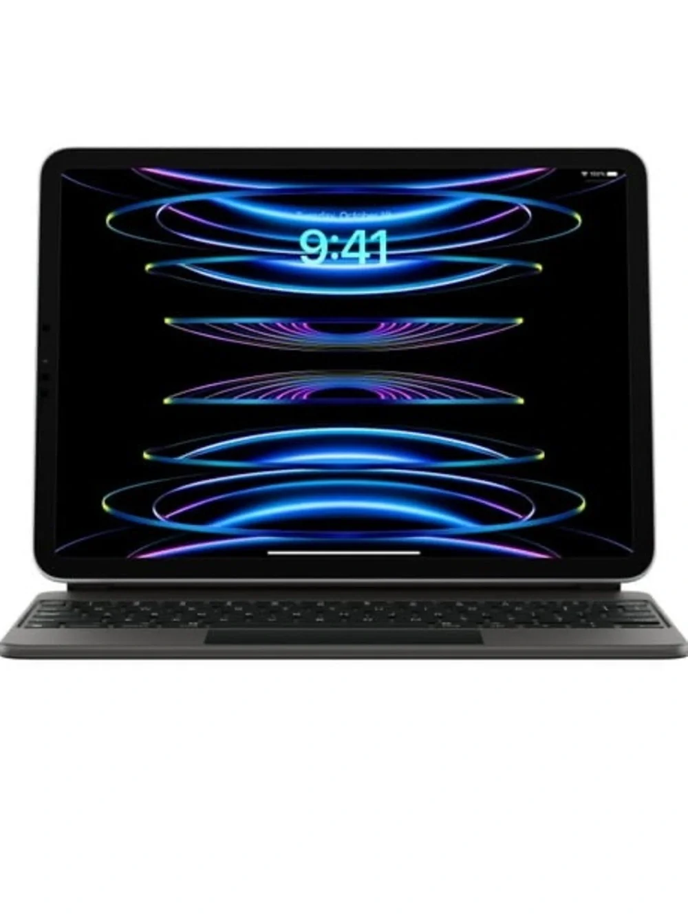 Apple Black Tablet Keyboard Case with Trackpad